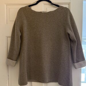 100% cashmere TAHARI PURE LUXE sweater Medium